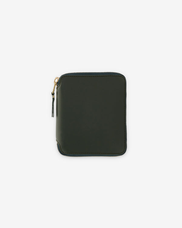 CDG Wallet - Classic Colour Full Zip Around Wallet - (SA2100 Bottle Green)