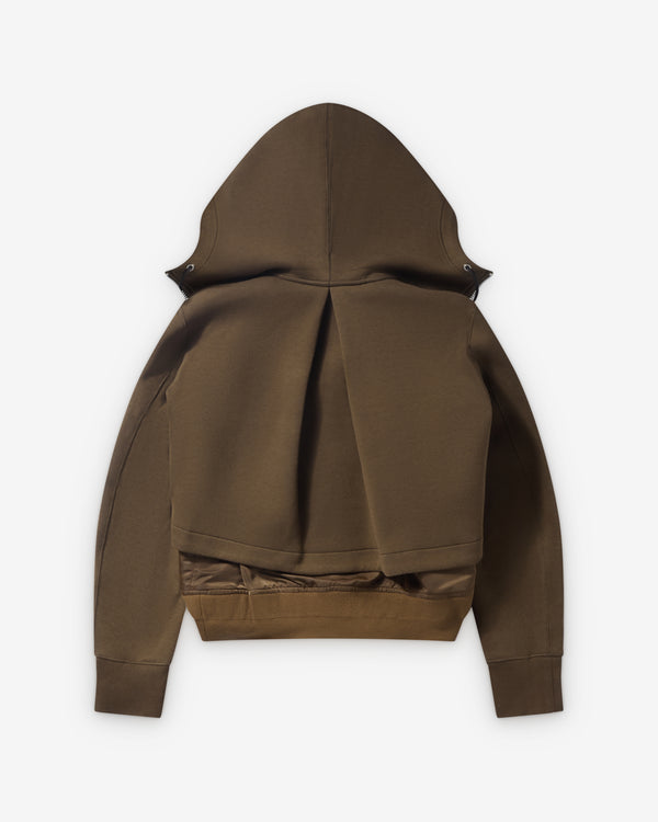 Sacai  - Women's Sponge Sweat Hoodie - (Khaki)