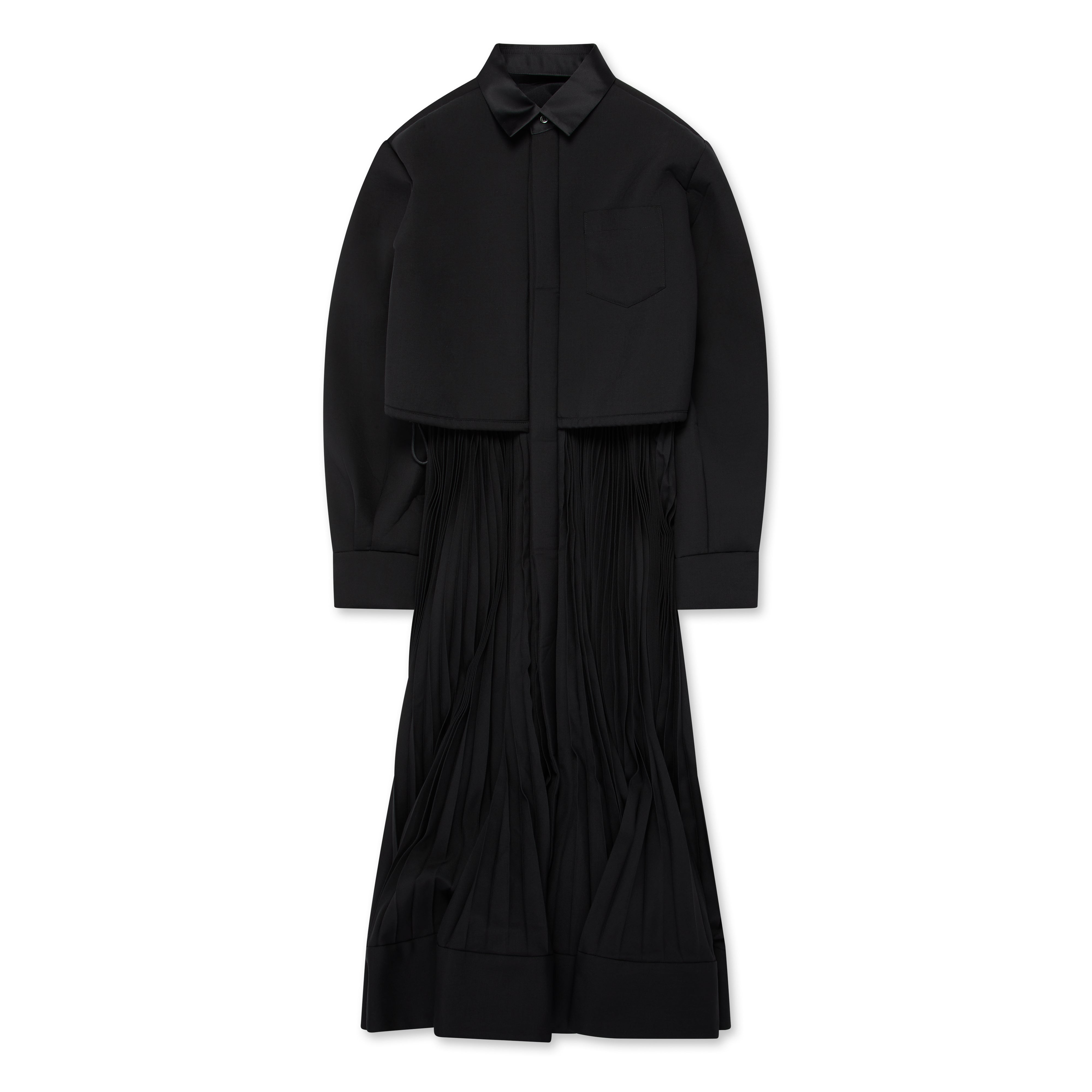 sacai - Women’s Suiting Bonding Dress - (Black)