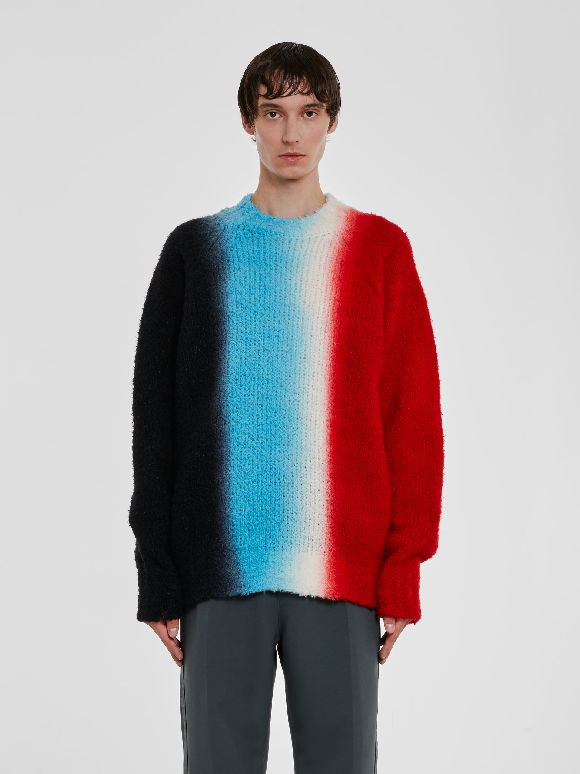 Sacai - Men’s Tie Dye Knit Pullover - (Multi)