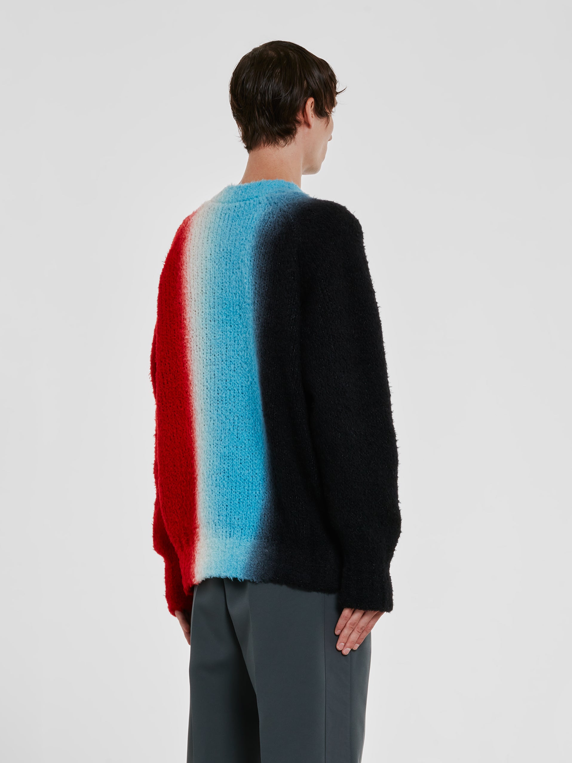 Sacai - Men’s Tie Dye Knit Pullover - (Multi)