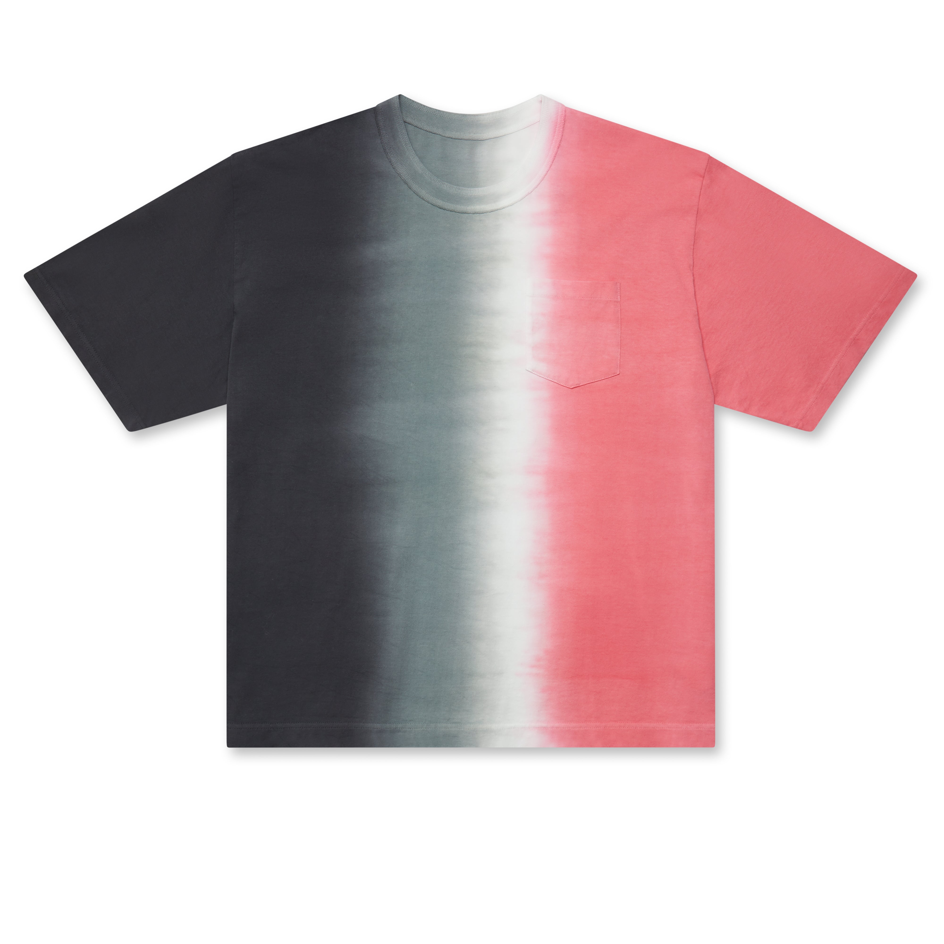 Sacai - Men’s Tie Dye Cotton Jersey T-Shirt - (Multi)