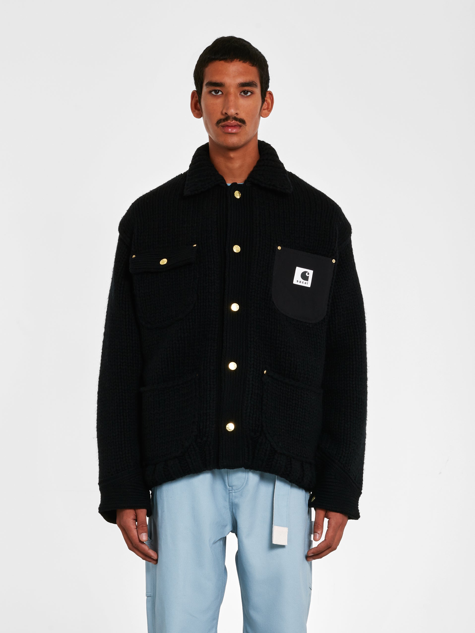 Carhartt WIP Knit Jacket Michigan sacai | nate-hospital.com