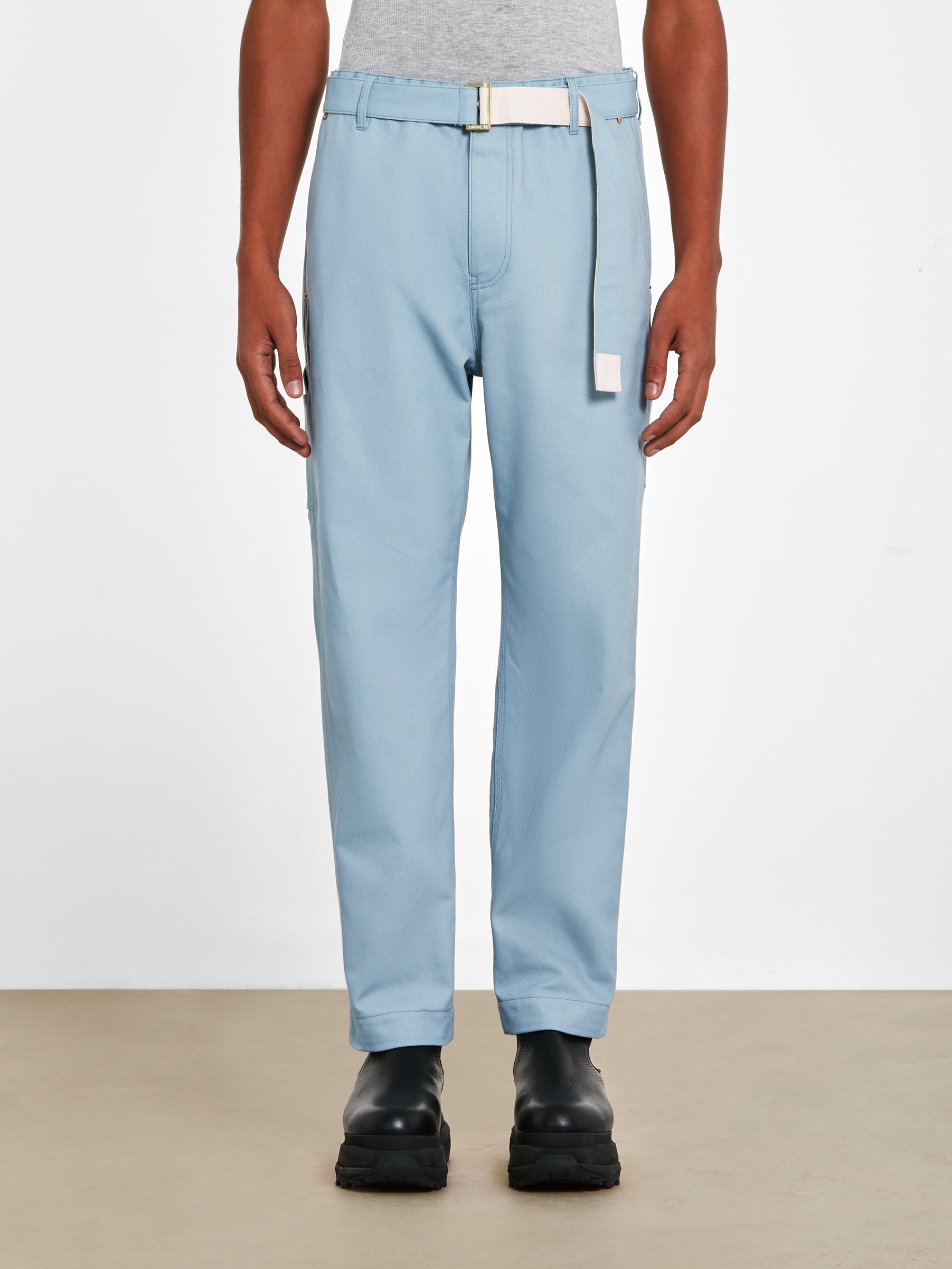 sacai - Carhartt WIP Canvas Pants - (Light Blue) | Dover Street