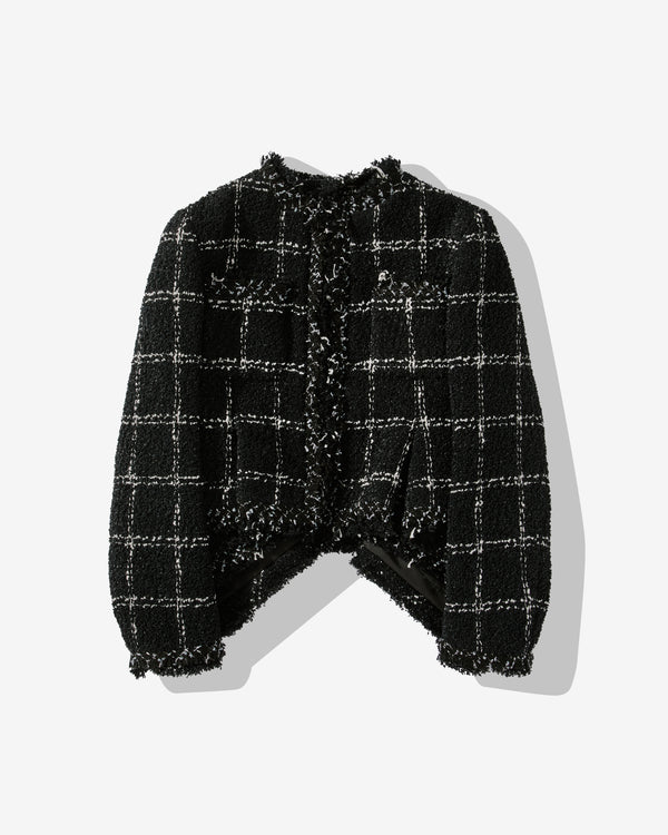 sacai - Women's Tweed Jacket - (Black)