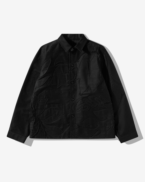 sacai - Men's Moleskin Embroidered Patch Jacket - (Black)
