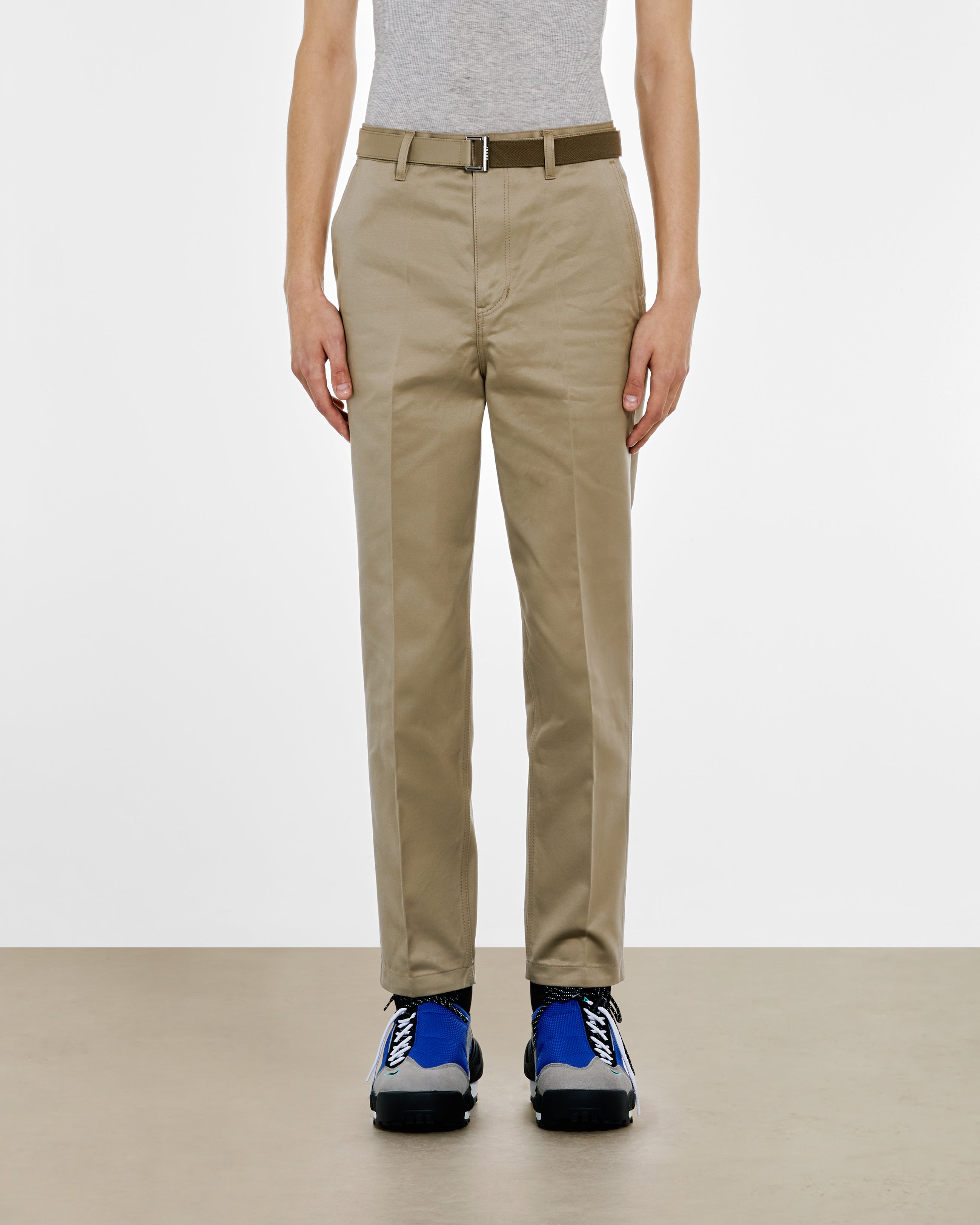 sacai - Men's Cotton Chino Pants - (Beige)