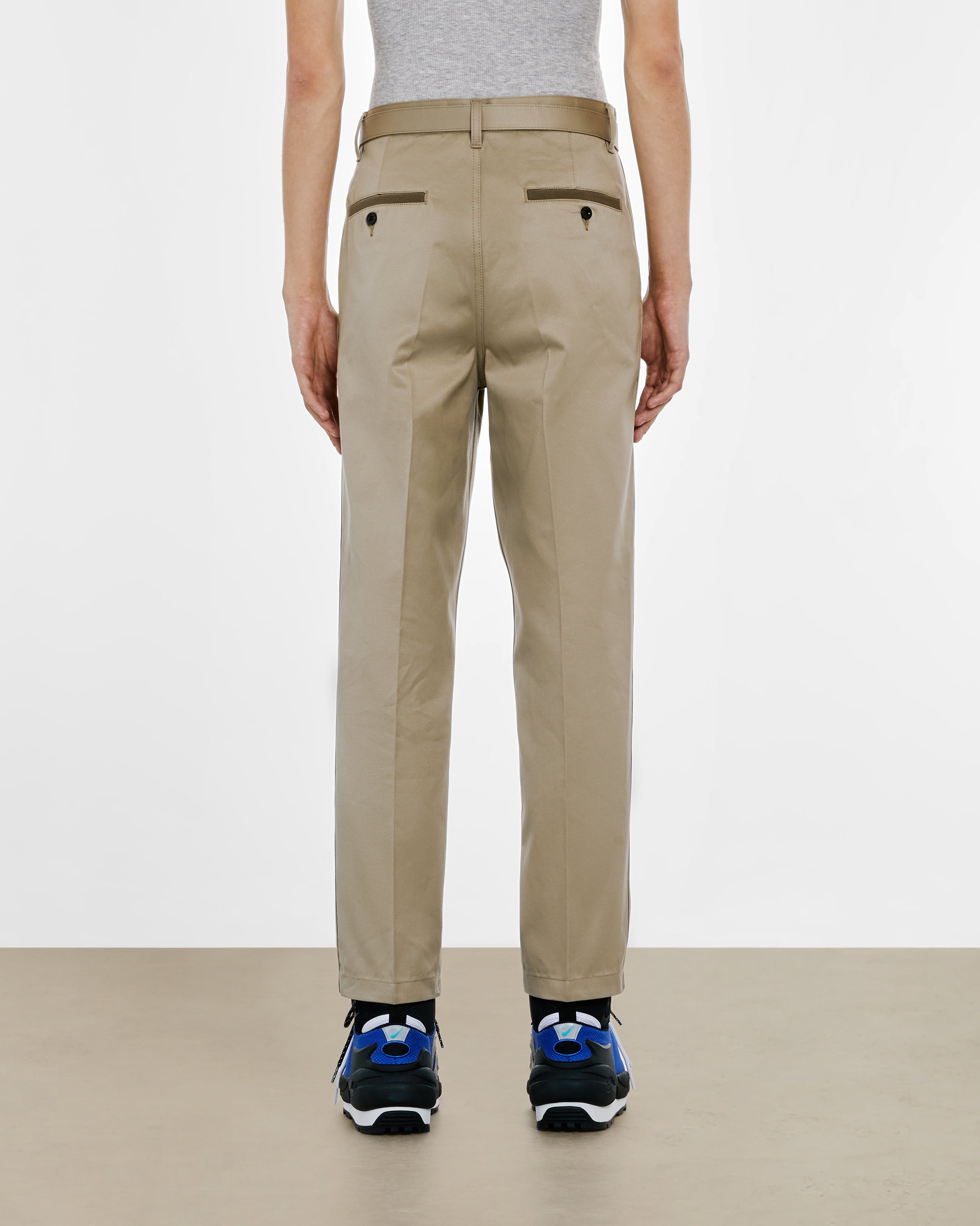 sacai - Men's Cotton Chino Pants - (Beige)