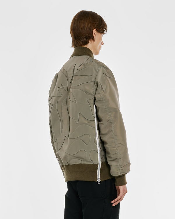 Sacai - Men’s Nylon Twill Embroidered Patch - (Green)