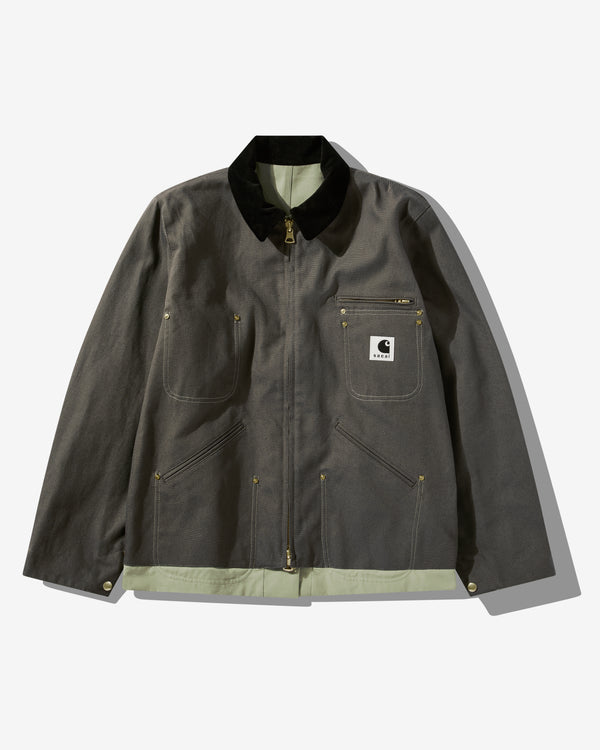 sacai - Men's Carhartt WIP Reversible Duck Jacket - (Grey/Green)