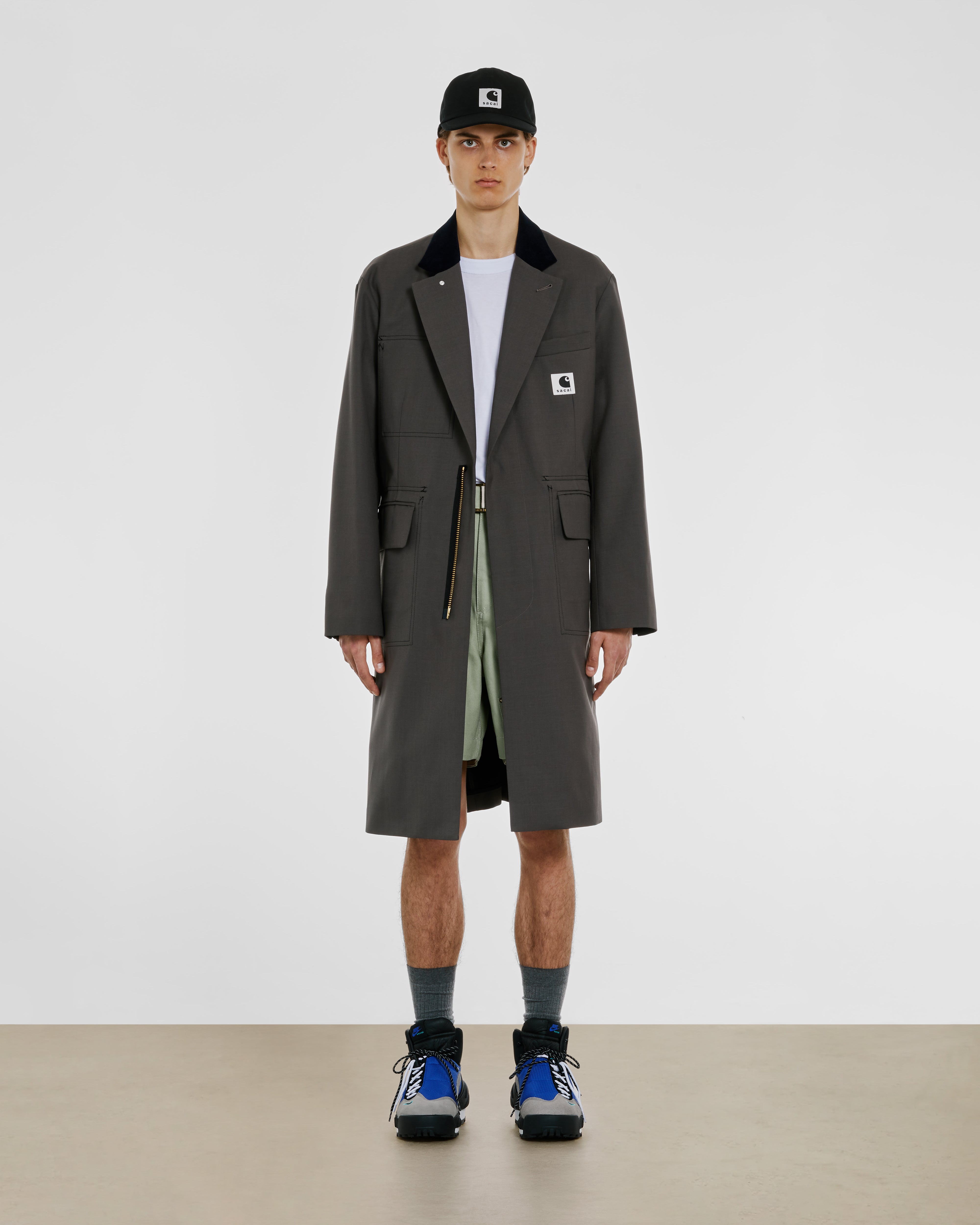 sacai - Men's Carhartt WIP Suiting Bonding Coat - (Taupe)