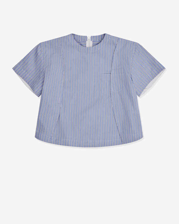 Sacai - Women's Cotton Poplin Pullover - (Blue)