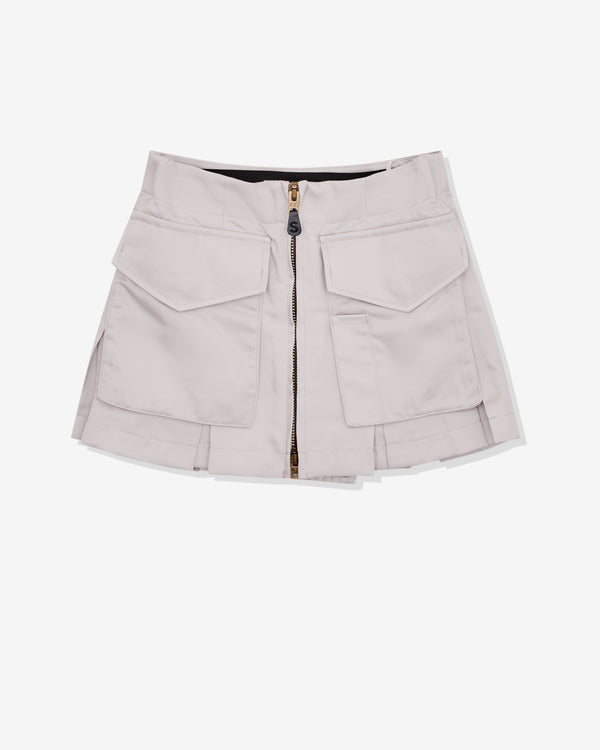 Sacai - Women's Spiewak Shorts - (Light Grey)