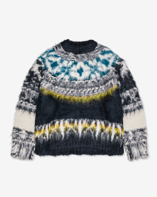 sacai - Men's Knit Pattern Sweater - (Multi)