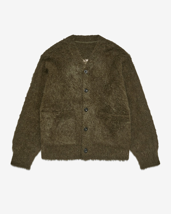 sacai - Men's Gonz Mohair Knit Cardigan - (Khaki)