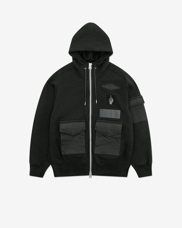 Sacai - Men's Spiewak Gonz Multi Patch Hoodie - (Black)