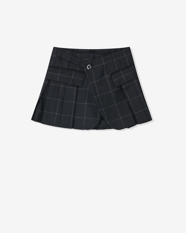 Sacai - Women's Windowpane Shorts - (Black)