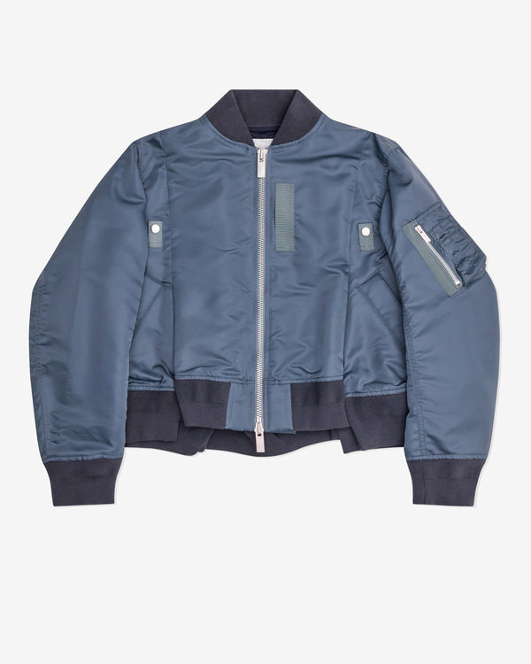 sacai - Women's Bomber Jacket - (Blue)