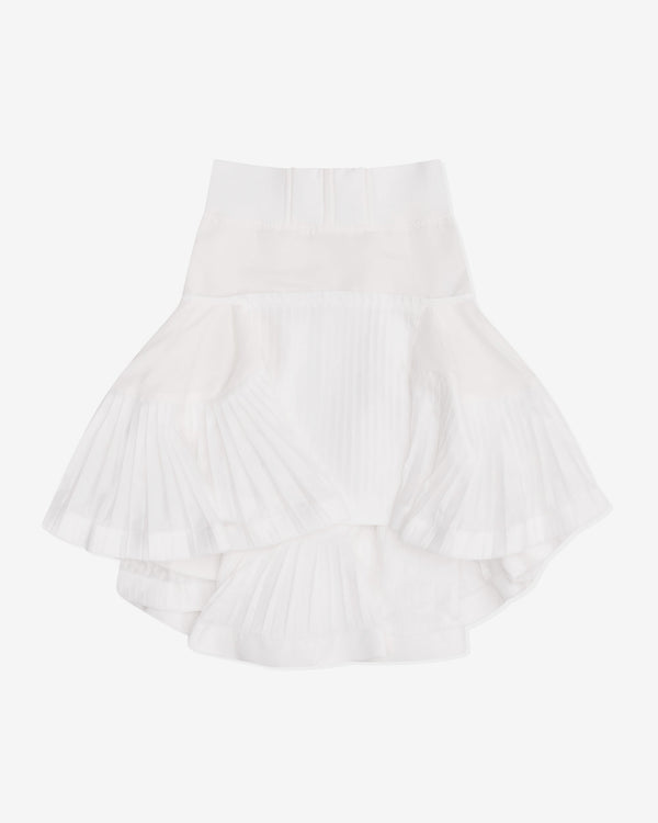 sacai - Women's Voluminous Skirt - (White)