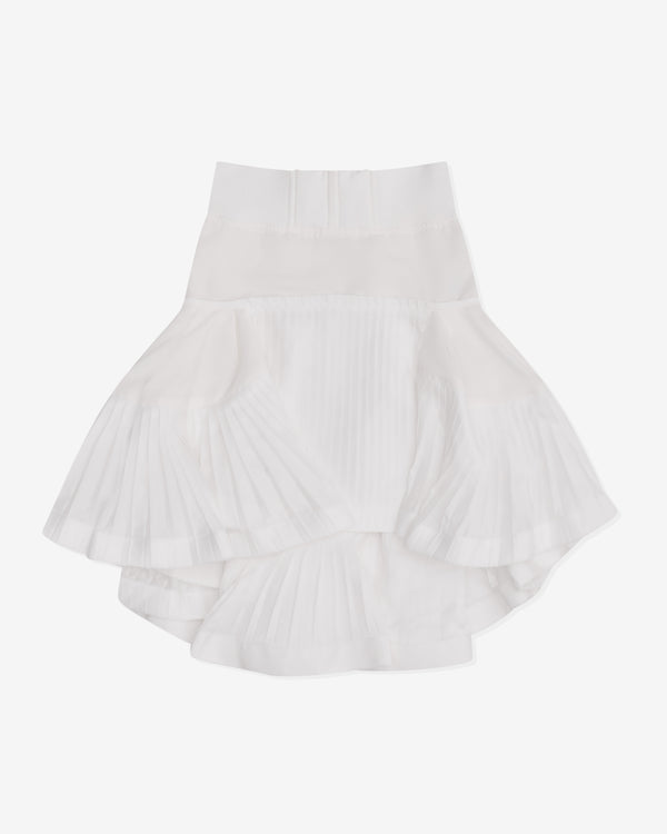 sacai - Women's Voluminous Skirt - (White)