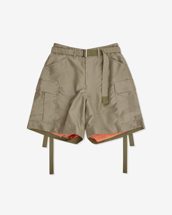 sacai - Men's Cargo Shorts - (Khaki)