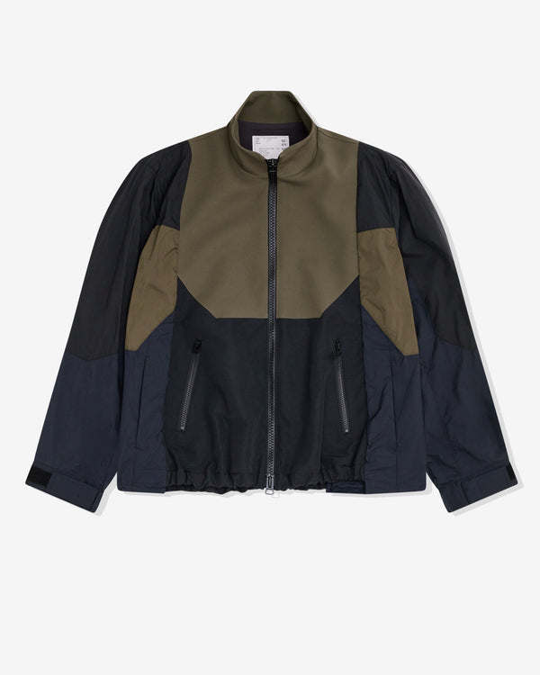 sacai - Men's Patchwork Jacket - (Khaki/Black)