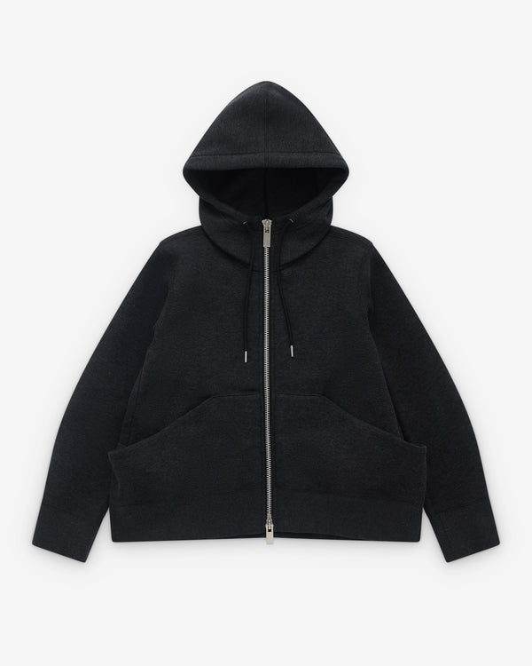 sacai - Women’s Sponge Sweat Hoodie - (Black)