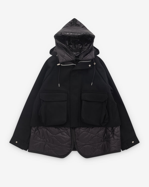 sacai - Women’s Layered Jacket - (Black)