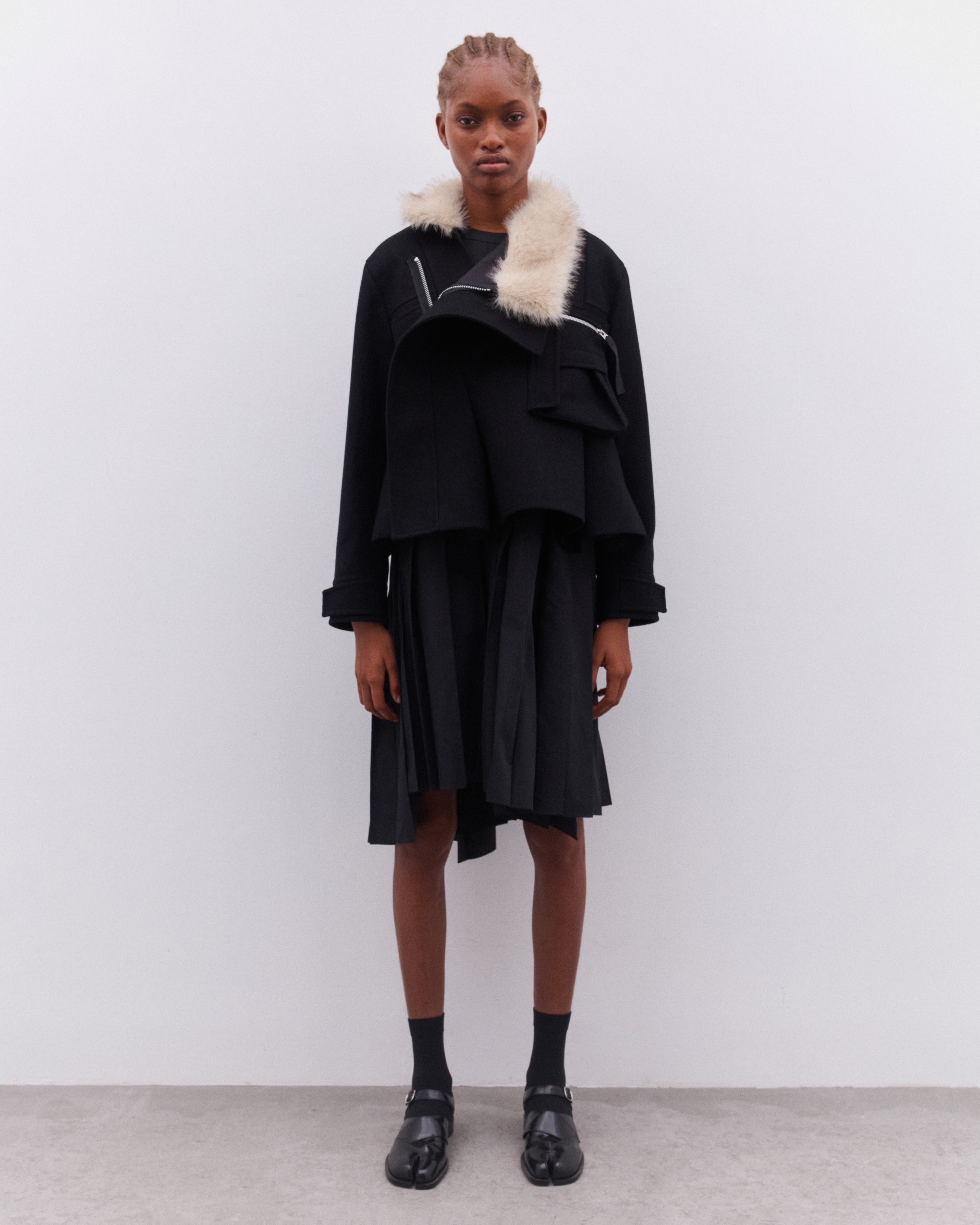sacai woolmeltonblouson サカイ sacai woolmeltonblouson サカイ Wool Melton Blouson | sacai