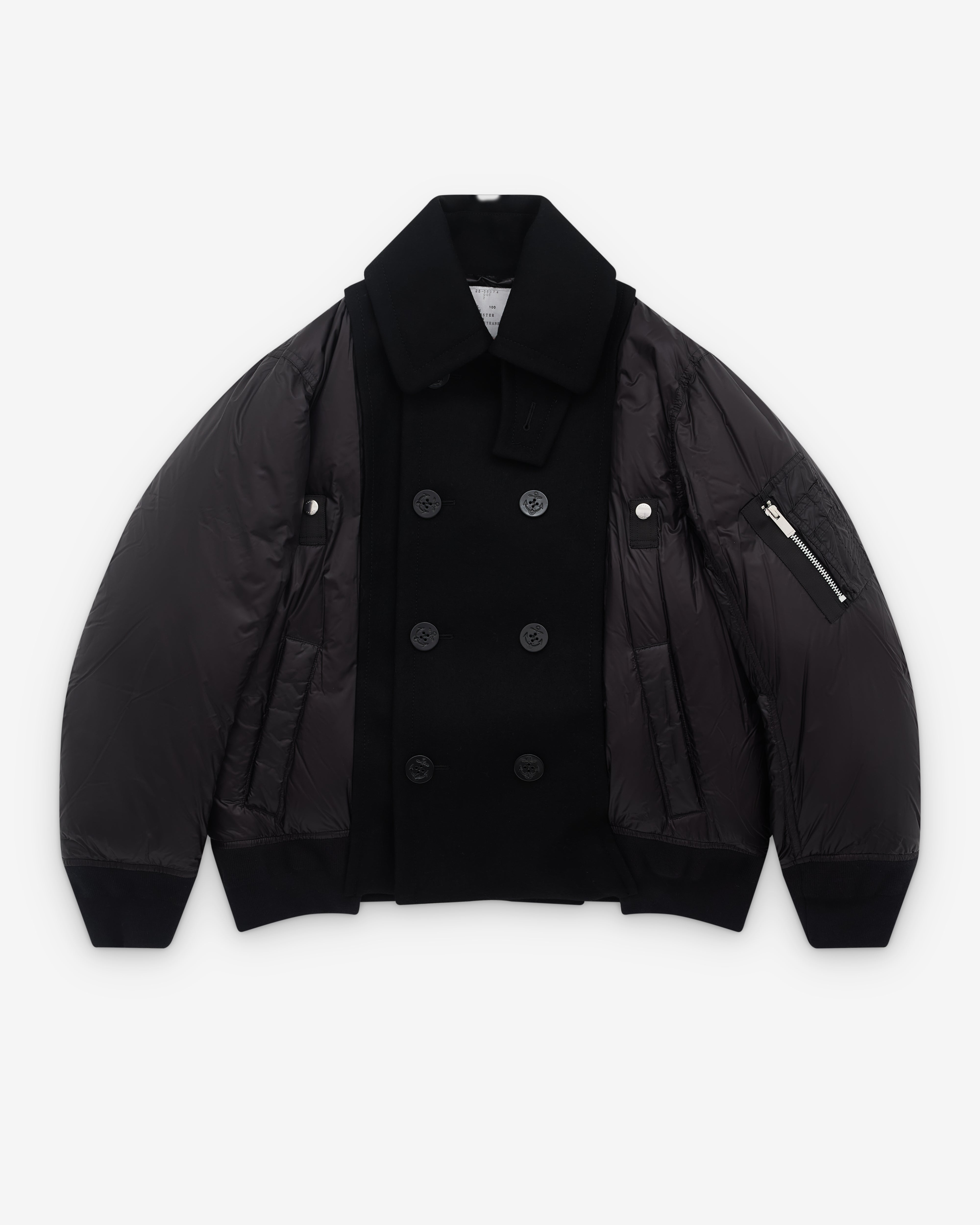 【わさび】22AW sacai Padded Blouson SACAI | COTTON GABARDINE BLOUSON