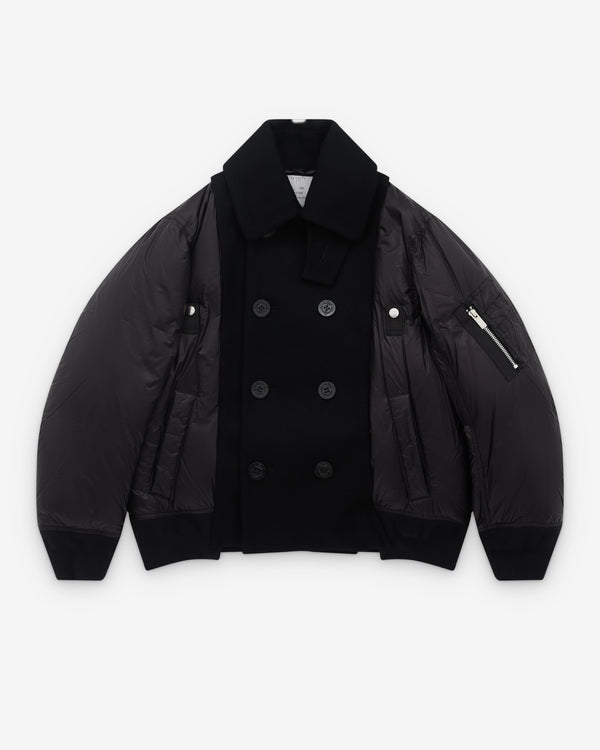 sacai - Women’s Puffer Blouson - (Black)