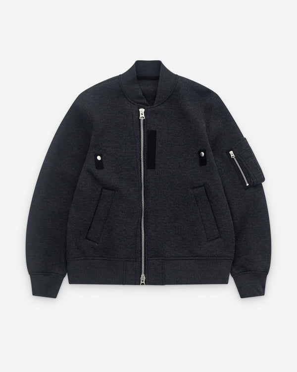 sacai - Men’s Sponge Sweat Jacket - (Black)