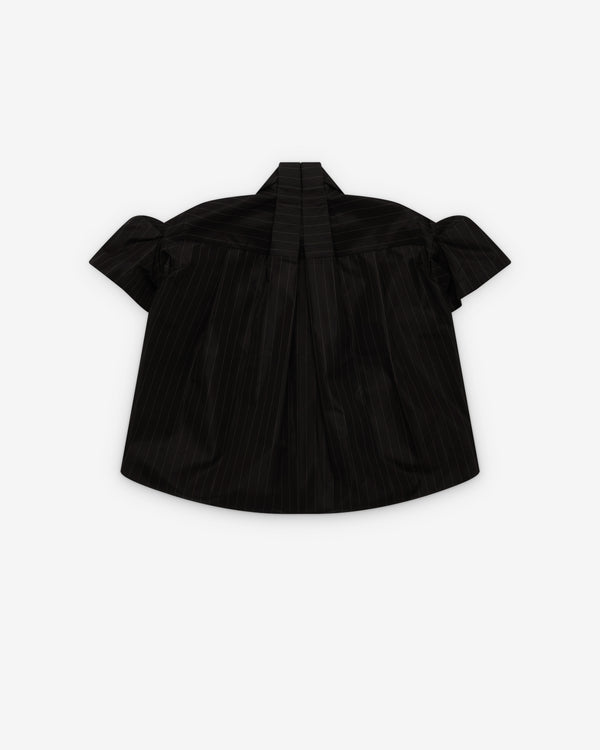 Sacai - Women's Chalk Stripe Shirt - (Black)