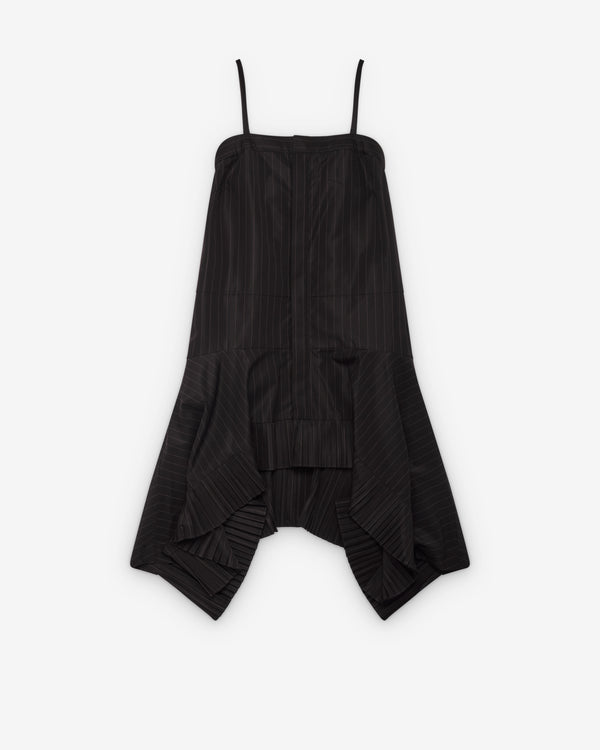Sacai - Women's Chalk Dress - (Black/Stripe)