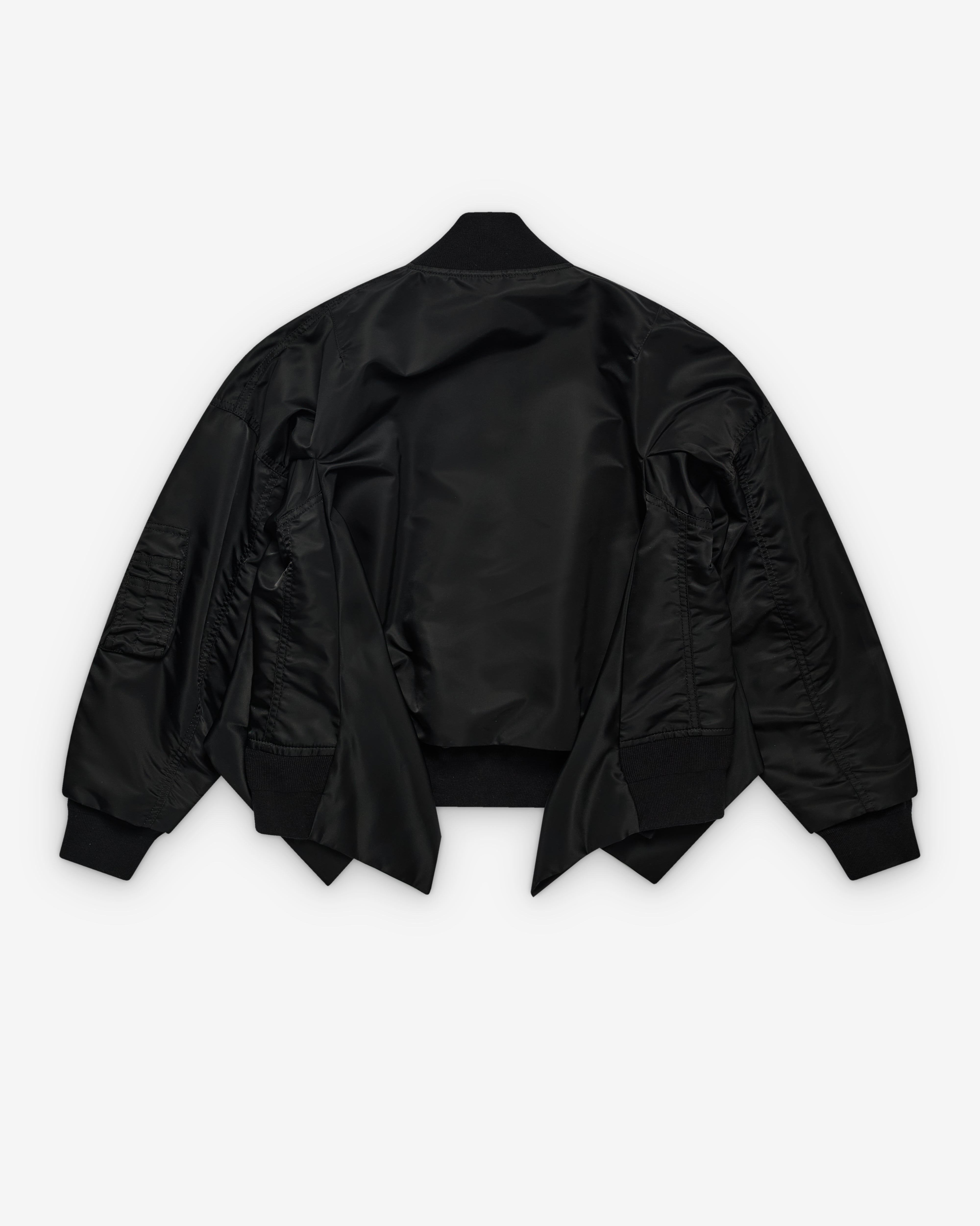 sacai: Women's Bomber Jacket (Black) | Dover Street Market London