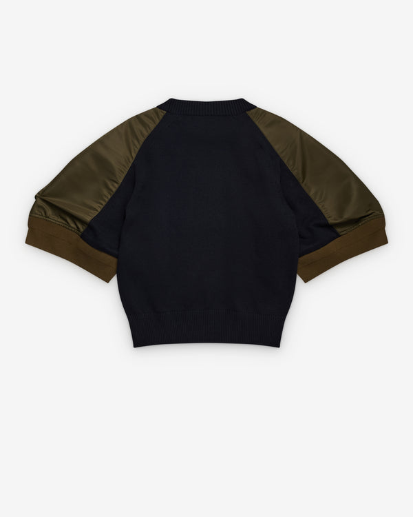 sacai - Women's Short Sleeve Pullover - (Khaki)