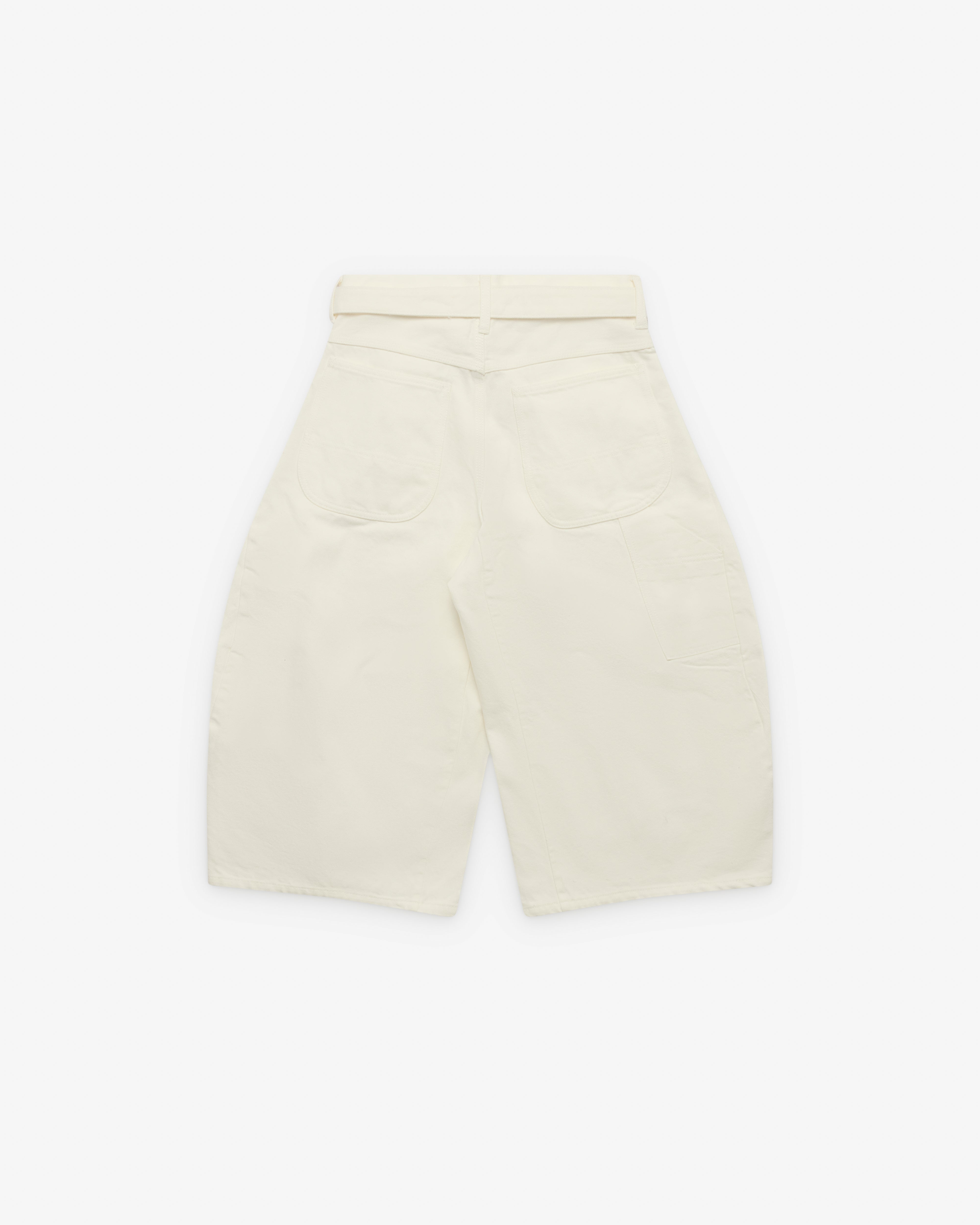 Sacai: Women's Denim Shorts (White) | Dover Street Market London