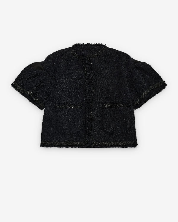 sacai - Women's Tweed Jacket - (Black)