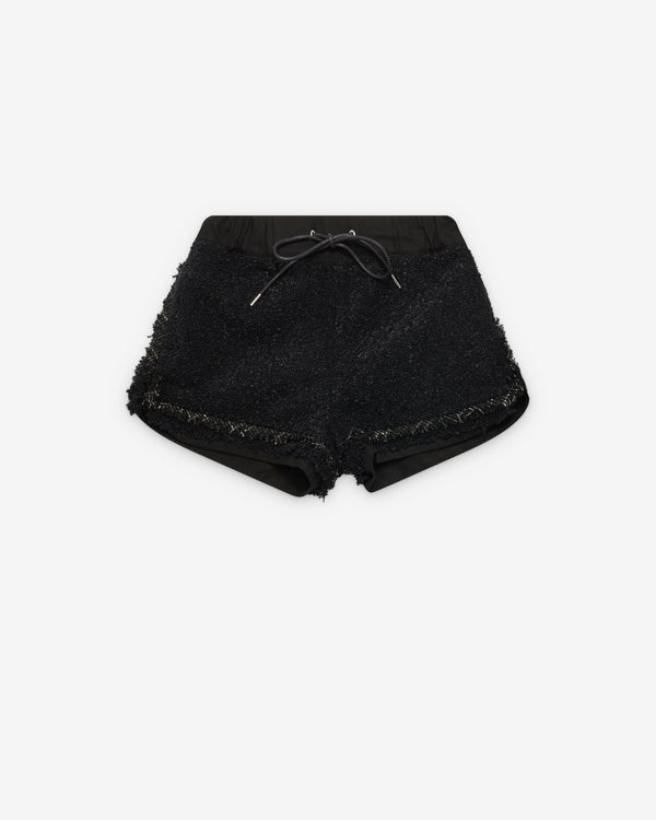 Sacai - Women's Tweed Shorts - (Black)