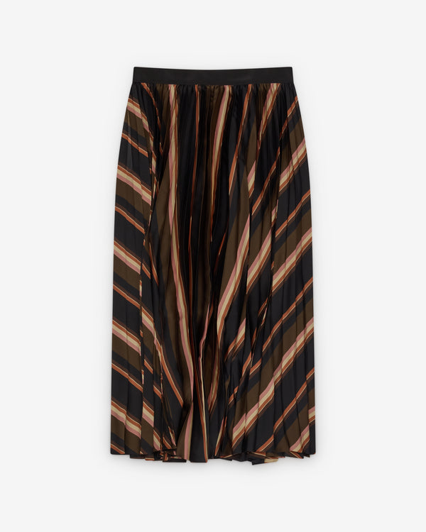 Sacai  - Women's Horizontal Stripe Skirt - (Multi)