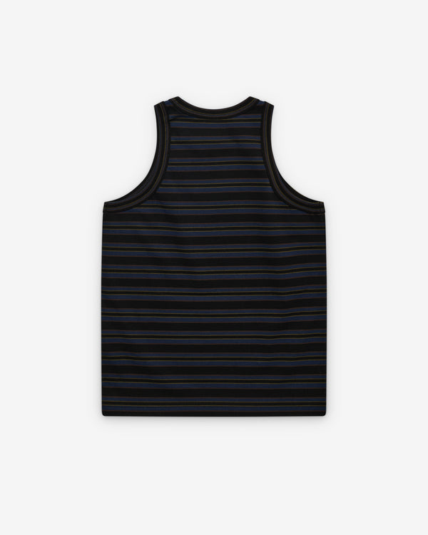 sacai - Women's Horizontal Stripe Tank Top - (Black)