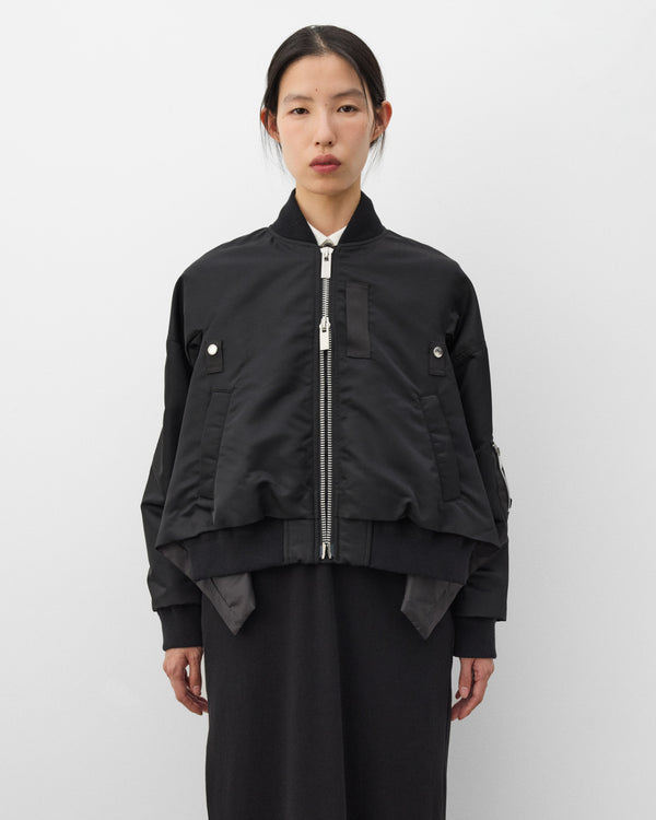 sacai - Women's Bomber Jacket - (Black)