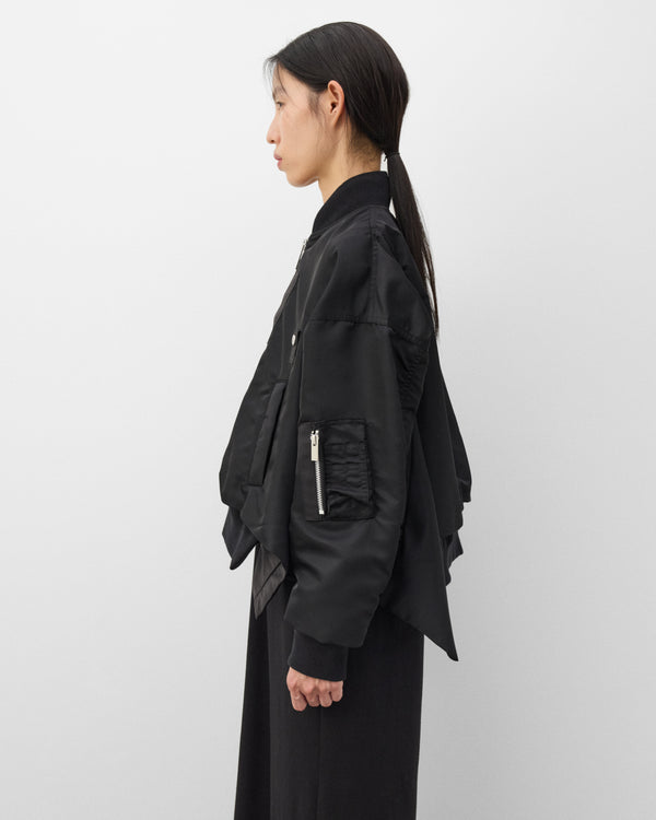 sacai - Women's Bomber Jacket - (Black)