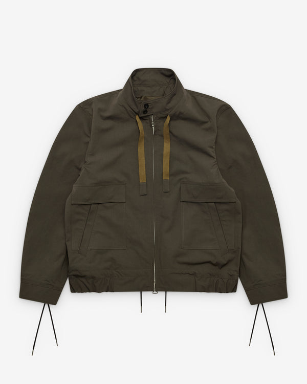Sacai  - Men's Weathercloth Blouson - (Olive Green)