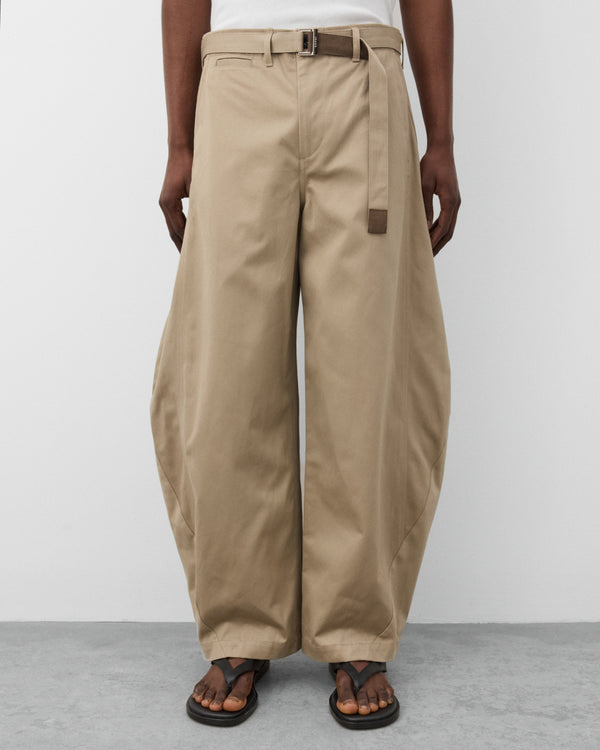 Sacai - Men's Cotton Chino Pants - (Beige)
