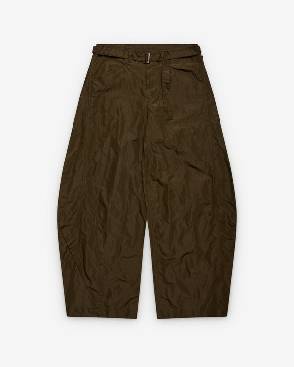 sacai - Men's Treated Nylon Twill Pants - (Khaki)