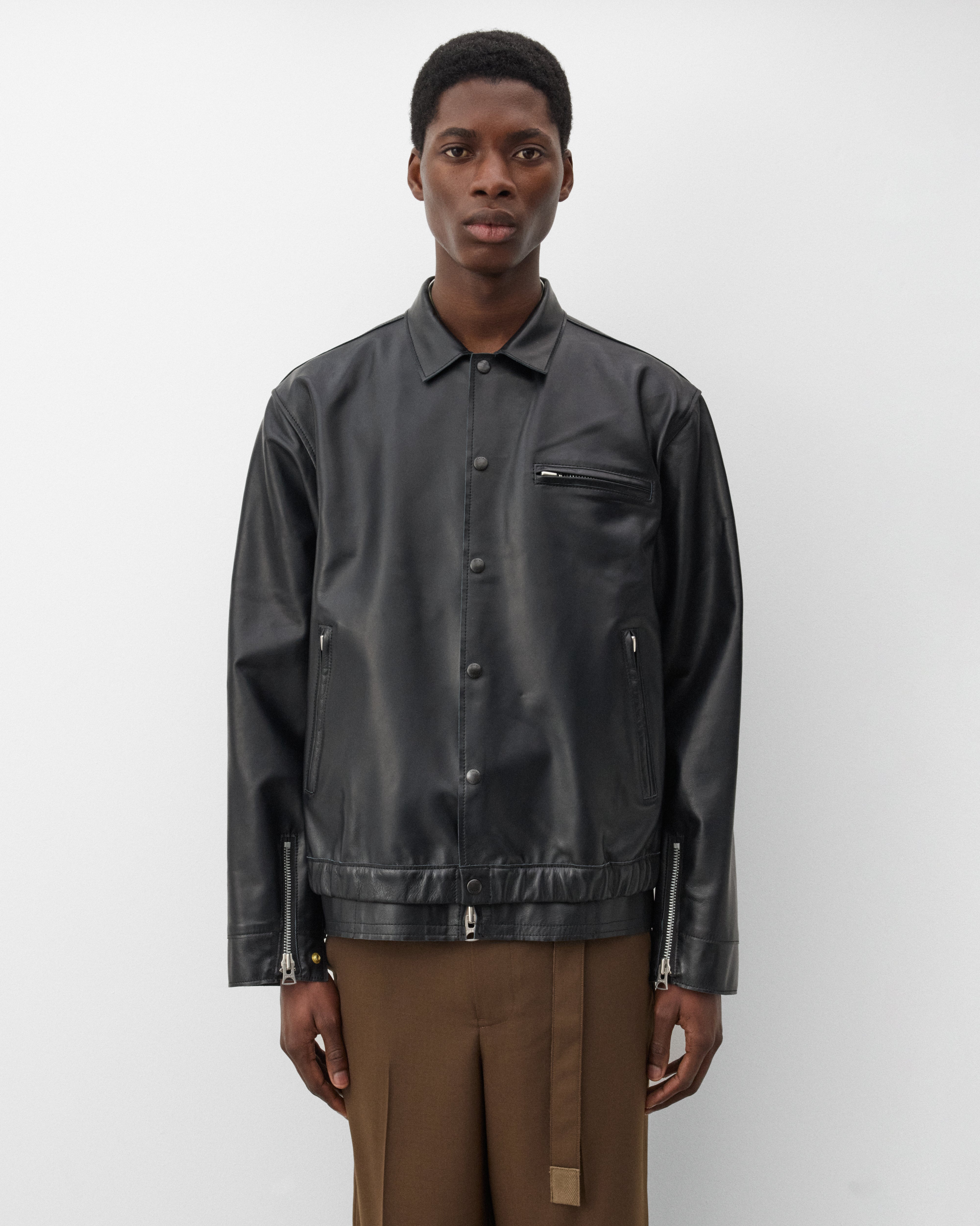 【G43】sacai 26ss Leather Blouson sacai 26SS Leather Blouson 