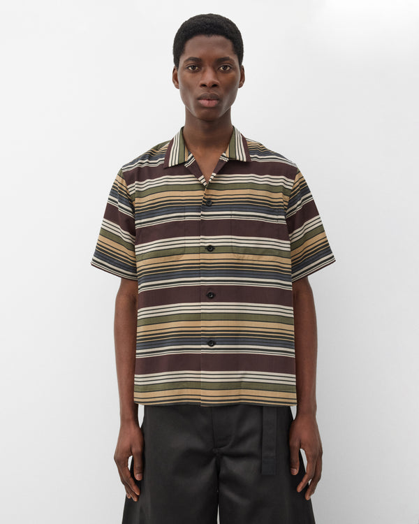 Sacai  - Men's Horizontal Stripe Shirt - (Multi)