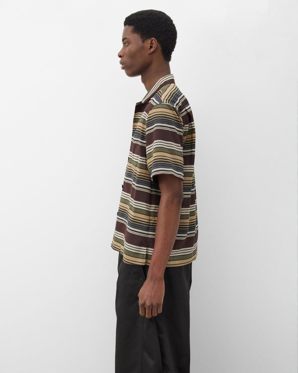 Sacai  - Men's Horizontal Stripe Shirt - (Multi)