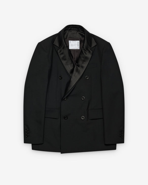 sacai - Men's Suiting Jacket - (Black) SS26 26-03896M